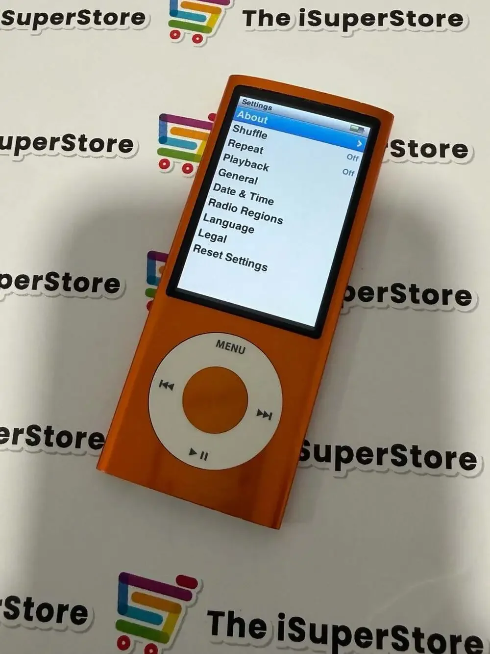Refurbished Apple iPod nano 5th Generation 8GB Orange New Battery 1 YR Warranty